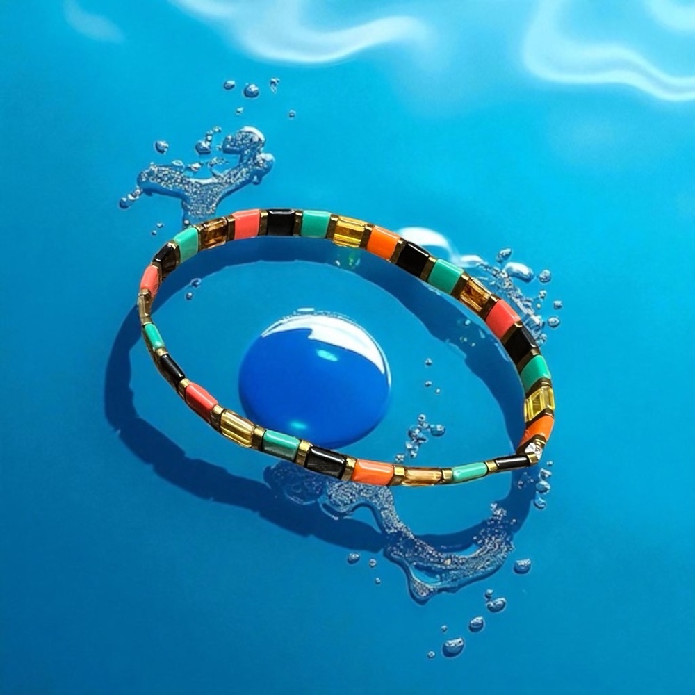 Multicolored Beaded Bracelet